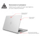 Чехол для ноутбука Armorstandart 13.6" MacBook Air M4/M3/M2 (A3240/A3113/A2681) White Matte Shell (ARM76106)