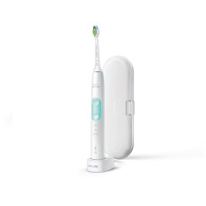 Philips Щітка зубна електр., ProtectiveClean 5100, 62т. колив/хв, насадок-2, футляр, білий (HX6857/28)