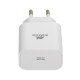 Зарядное устройство RivaCase 1xUSB Type-C PD 20 Вт кабель Type-C white (PS4101 WD4 (White))