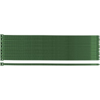 Neo Tools Cable Tie, 50pcs, Plastic, 7.6x380mm, Green (15-971)