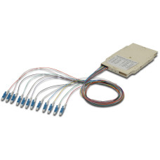 Digitus Сплайс-кассета, 12 пигтейлов LC (UPC) 9/125 SM LSZH в компл. (A-96933-02-UPC)