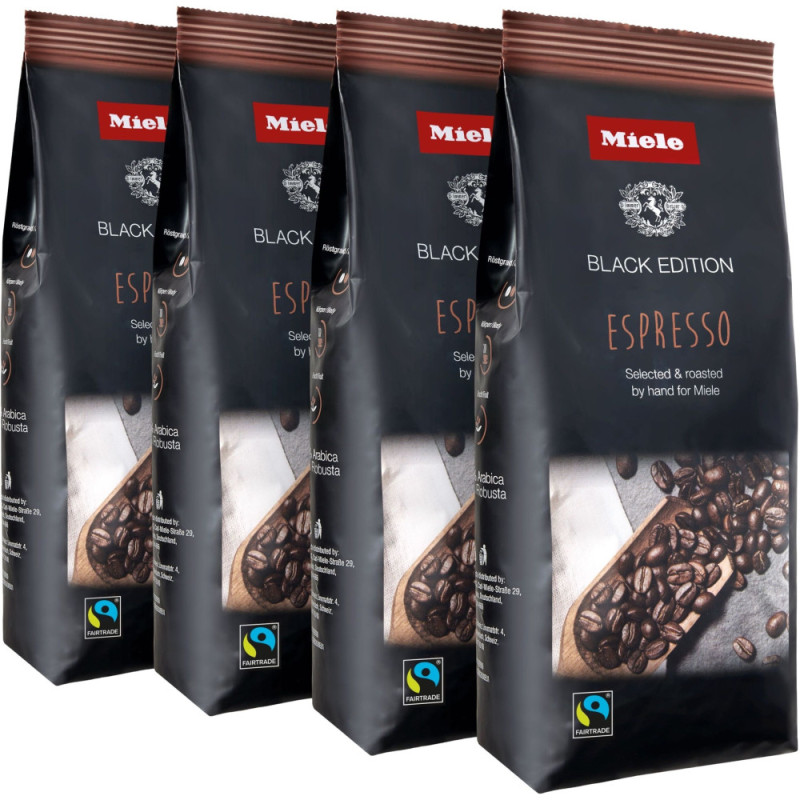 Miele Кава зерна Espresso, 4x250г, 80% арабіка, 20% робуста (29992663INT1)