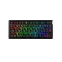 HyperX Клавиатура механическая Alloy Rise 75key, Red, USB-A/WL/BT, EN/UA, RGB, чорний (91Y91AA)