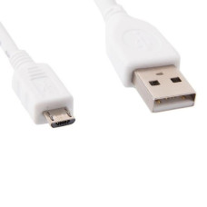 Дата кабель USB 2.0 AM to Micro 5P 0.5m Cablexpert (CCP-mUSB2-AMBM-W-0.5M)