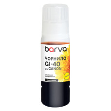 Чернила Barva Canon GI-40 70 мл, OneKey, yellow special (CGI40-840e)