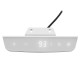 2E Computer table CE150W-MOTORIZED, height adjustment, electric motor 220V, 62/128x150х75cm, white (2E-CE150W-MOTORIZED)