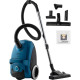 Gorenje Пилосос Gorenje мішковий, 750Вт, конт пил -3л, HEPA, телескоп трубка, синій (VCE22G4HGR)