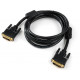 Кабель мультимедийный DVI M to DVI M 1.8m 24+1pin Vinga (VCPDCDVIMM1.8BK)