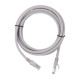 Патч-корд 2м UTP Cat 6A CU 26AWG 7/0.16 LSZH grey 2E (2E-PC6CU-UTP2LSZH-GRY)