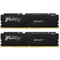 Kingston Память ПК DDR5 32GB KIT (16GBx2) 6000 FURY Beast EXPO (KF560C30BBEK2-32)
