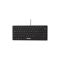 Клавиатура Maxxter KBM-C01B-UA USB UA Black (KBM-C01B-UA)