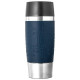 Tefal Thermo mug Travel Mug, 360ml, diam60, t cold 8h, hot 4h, stainless steel+plastic, dark blue