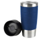 Tefal Thermo mug Travel Mug, 360ml, diam60, t cold 8h, hot 4h, stainless steel+plastic, dark blue