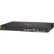 HPE Aruba Switch 6100, 24xGE, 4x1/10GE SFP Ports, PoE Class 4 370W, LT Warranty (JL677A)