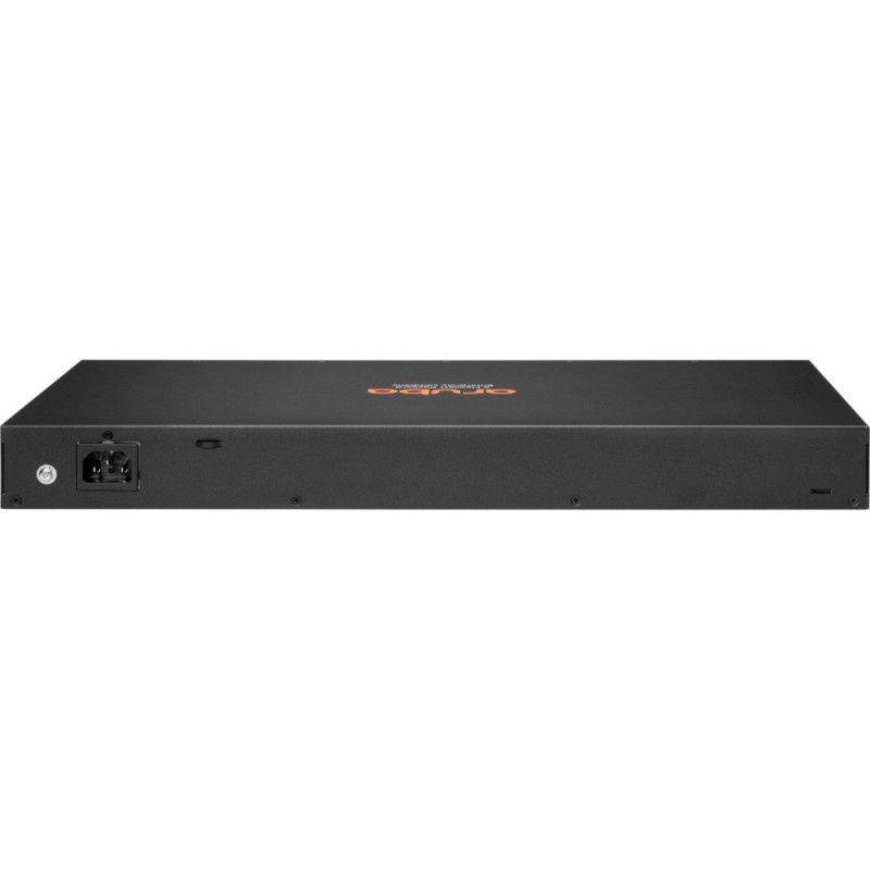 HPE Aruba Switch 6100, 24xGE, 4x1/10GE SFP Ports, PoE Class 4 370W, LT Warranty (JL677A)