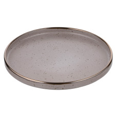 ARDESTO Dessert plate Fasano, 19.6cm, ceramic, gray-brown (AR0419GB)