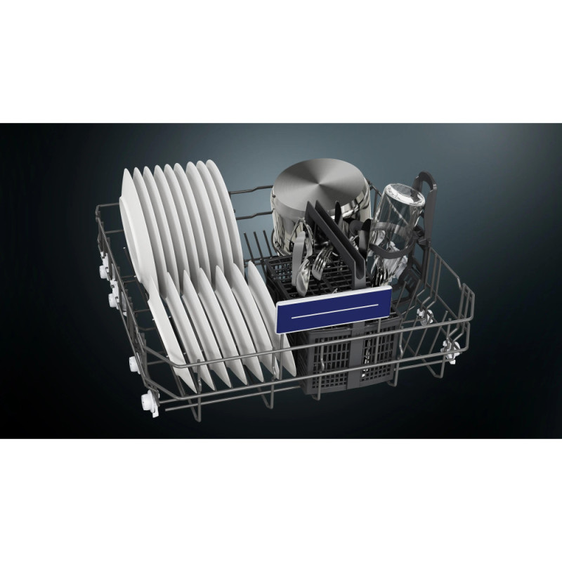 Siemens Посудомоечная машина, 13компл., B, 60см, дисплей, черная нержавеющая сталь (SN15EC00NT)