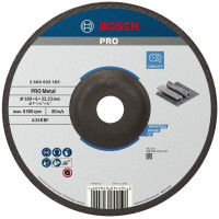 Bosch Диск шліфувальний  Professional для металу 180x6x22.23мм (2.608.603.183)