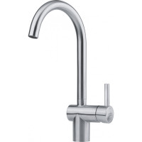 Franke Sink tap Atlas Neo J, spout lenght - 183mm, swivel, 1+aerator connection, inox (115.0590.046)
