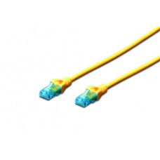 2E Патч-корд 2E CAT 5e, UTP, 0.20м, 26AWG, RJ45, 7/0.16, Cu, LSZH, жовтий (2E-PC5ECU-0.20LSZH-YLW)