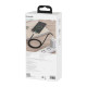 Дата кабель USB 2.0 AM to USB-C 1.0m Cafule Metal 66W black Baseus (CAKF000101)