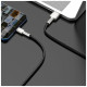 Дата кабель USB 2.0 AM to USB-C 1.0m Cafule Metal 66W black Baseus (CAKF000101)