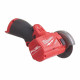 Milwaukee M12 FCOT-422X 76mm cordless angle grinder 12V 1x4A h 1x2A h ЗП М12-18С 20000 rpm 1.1kg case (4933464619)