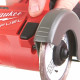 Milwaukee M12 FCOT-422X 76mm cordless angle grinder 12V 1x4A h 1x2A h ЗП М12-18С 20000 rpm 1.1kg case (4933464619)