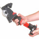 Milwaukee M12 FCOT-422X 76mm cordless angle grinder 12V 1x4A h 1x2A h ЗП М12-18С 20000 rpm 1.1kg case (4933464619)
