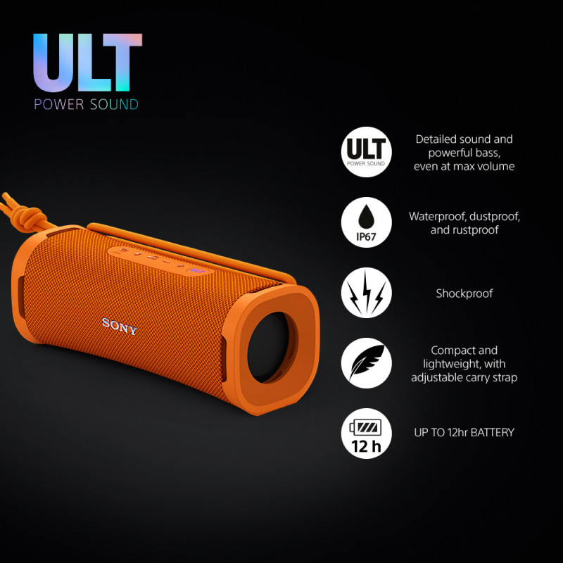 Sony ULT FIELD 1 Portable Speaker Orange (SRSULT10D.E) Sony ULT FIELD 1 Portable Speaker Orange (SRSULT10D.E)
