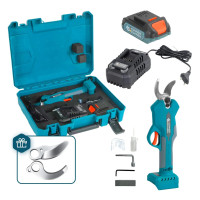 Könner & Söhnen Cordless secateurs Konner&Sohnen KS CPS20V-32 CASE 20V battery 1x2A·h d 15/25/35mm charger case 0.82kg (KSCPS20V-32CASE)