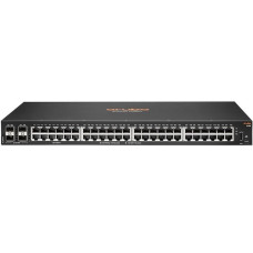 HPE Aruba 6100, 48xGE, 4xGE SFP Ports, PoE Class 4 370W, LT Warranty (JL675A)