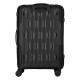 2E Набор чемоданов 2E, M7979, полипропилен, (L+M+S), молния anti theft, 4 колеса, кодовий замок, чёрный (2E-PP-M7979-SET3-BK)
