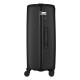 2E Набор чемоданов 2E, M7979, полипропилен, (L+M+S), молния anti theft, 4 колеса, кодовий замок, чёрный (2E-PP-M7979-SET3-BK)