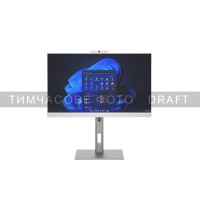 2E Комп'ютер персональний моноблок Rational K18 23.8" FHD IPS Intel i5-14400, 16Gb, F1TB, UMA, H610, K18.610, 150W, Win11P, білий (2E-K18.52)