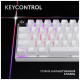 Клавиатура Logitech G Pro X 60 Lightspeed GX Tactile Wireless/Bluetooth UA White (920-011930)
