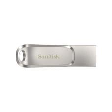 SanDisk 32GB USB 3.1 Type-A + Type-C Dual Drive Luxe Silver (SDDDC4-032G-G46)
