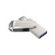 SanDisk 32GB USB 3.1 Type-A + Type-C Dual Drive Luxe Silver (SDDDC4-032G-G46)