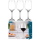 ARDESTO Wine glasses set Gloria 480ml, 3pcs, transparent (AR2648GWT)