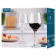 ARDESTO Wine glasses set Gloria 480ml, 3pcs, transparent (AR2648GWT)