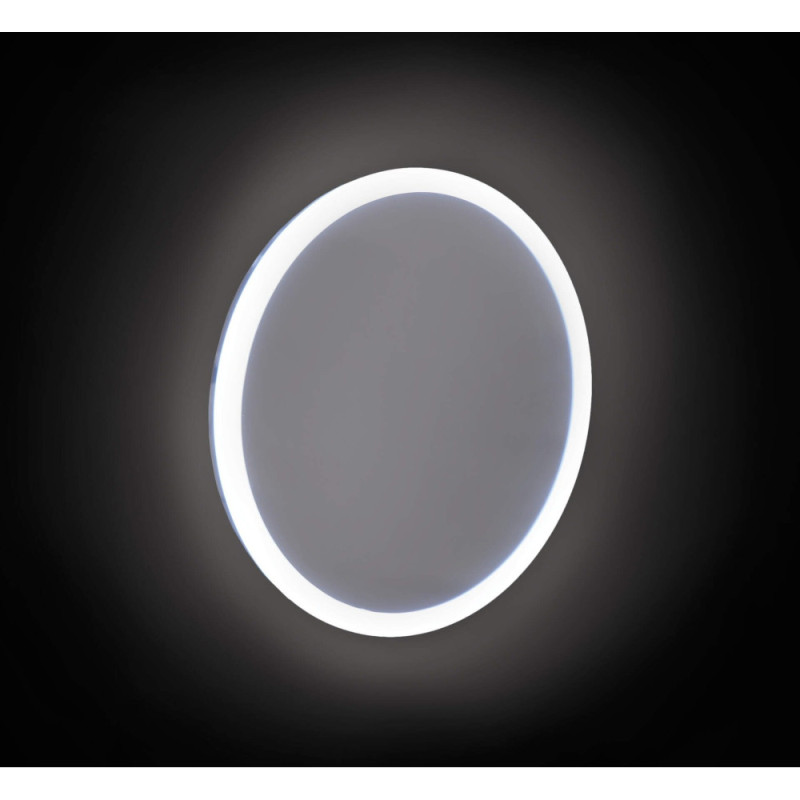 Deante Зеркало косметическое Round магнитное, подсветка LED, хром (ADR_0821)