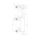 Deante Shower mixer Alpinia, 2-handle, thermostatic, chrome