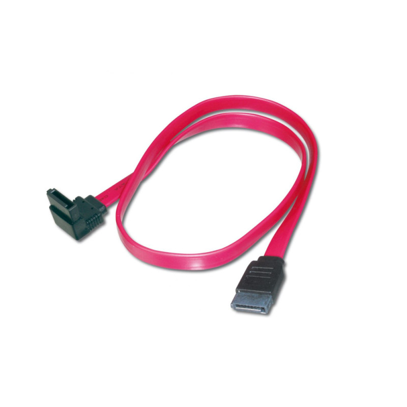 Digitus ASSMANN SATA connection cable L-type F/F, 0.5m, red (AK-400104-005-R)