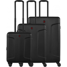 Wenger Legacy - DC HS, Legacy 3pc Set, Hardside Luggage 3pc Set (S, M, L), Black (612530)