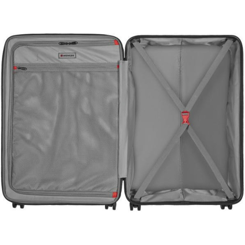 Wenger Legacy - DC HS, Legacy 3pc Set, Hardside Luggage 3pc Set (S, M, L), Black (612530)