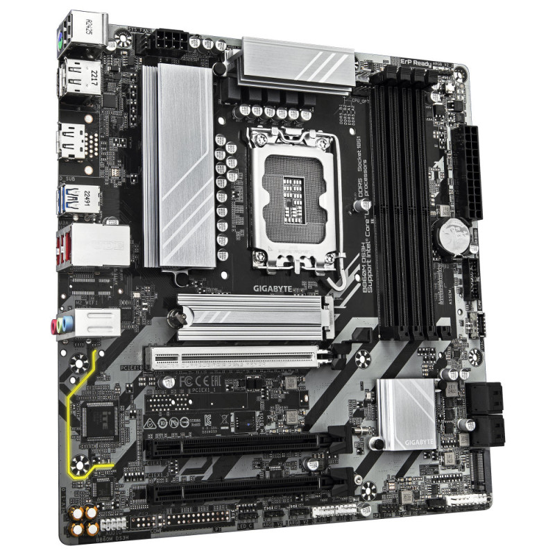 Gigabyte Motherboard B860M DS3H s1851 B860 4xDDR5 M.2 HDMI DP mATX (B860M_DS3H)