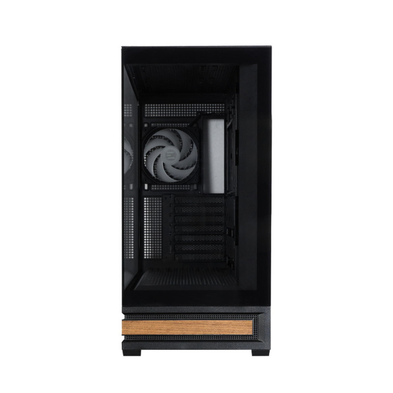 Zalman Корпус P40 NAMU без БЖ, 2xUSB3.0, 1x Type C, 3x120мм ARGB Reverse, 1x120мм ARGB, VGA 420мм, LCS ready, TG Side/Front Panel, ATX, чорний (P40NAMUBLACK)