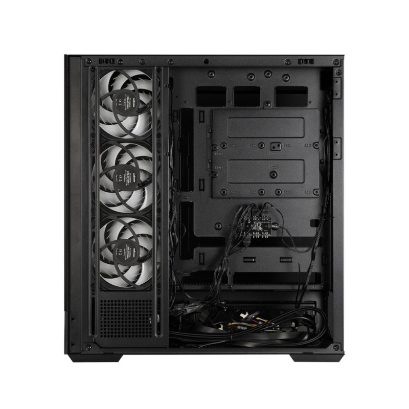Zalman Корпус P40 NAMU без БЖ, 2xUSB3.0, 1x Type C, 3x120мм ARGB Reverse, 1x120мм ARGB, VGA 420мм, LCS ready, TG Side/Front Panel, ATX, чорний (P40NAMUBLACK)