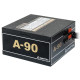 Chieftec Блок живлення A-90 (750W), >90%, 140мм, 1xMB 24pin(20+4), 1xCPU 8pin(4+4), 3xMolex, 8xSATA, 4xPCIe 8pin(6+2), Modular (GDP-750C)