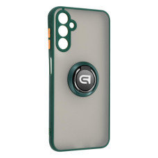 Чехол для мобильного телефона Armorstandart Frosted Matte Ring Samsung A14 4G / A14 5G Dark Green (ARM68351)